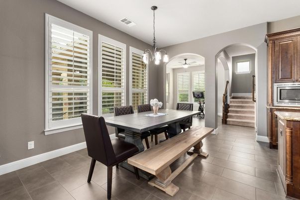 Dining room, Interior, Pendant Lights