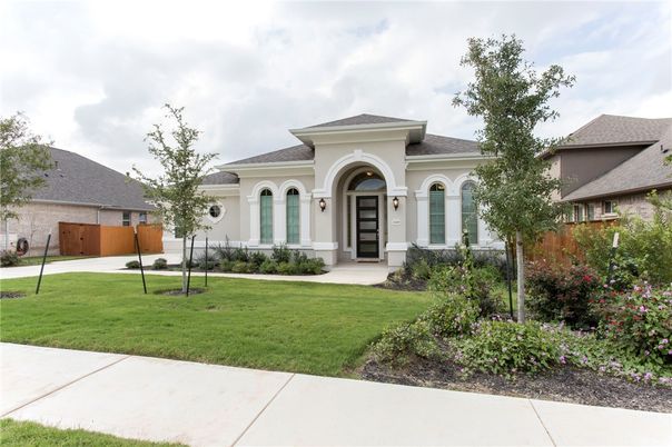 Backyard, Exterior, Facade, Mediterranean