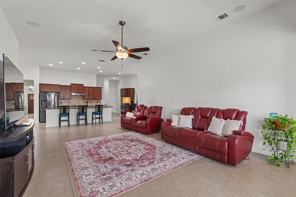 Interior, Kitchen, Living room, Recessed Lighting, Stainless Steel Appliances
