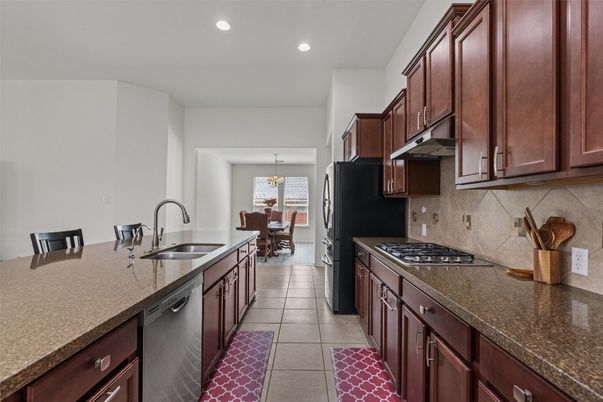 Chandelier, Dining room, Interior, Kitchen, Recessed Lighting
