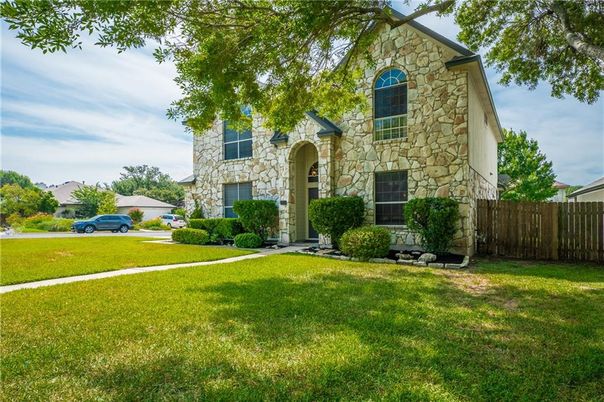 Backyard, Exterior, Facade, Brick Traditional
