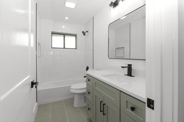 Bathroom, Interior, Recessed Lighting
