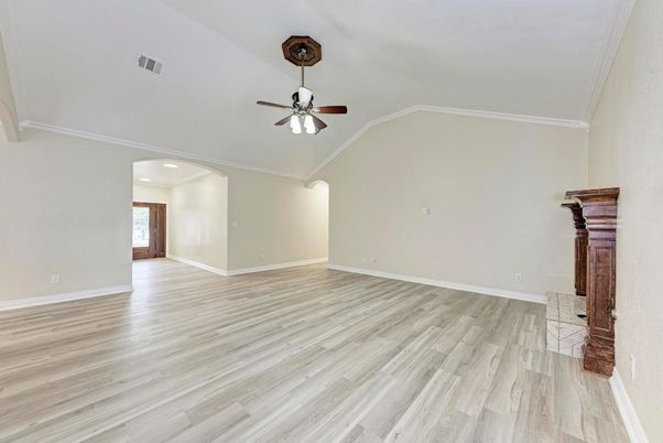 Empty room, Interior, Wood Texture Flooring