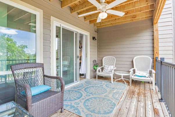 Exterior, Wood Texture Flooring