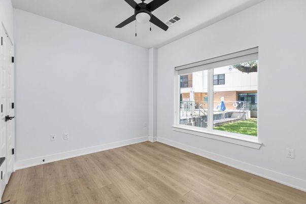 Empty room, Interior, Wood Texture Flooring