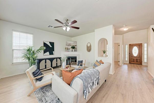 Fireplace, Interior, Living room, Wood Texture Flooring