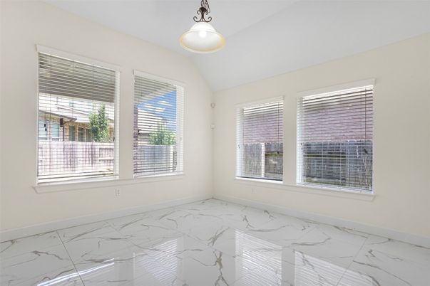 Empty room, Interior, Marble, Pendant Lights