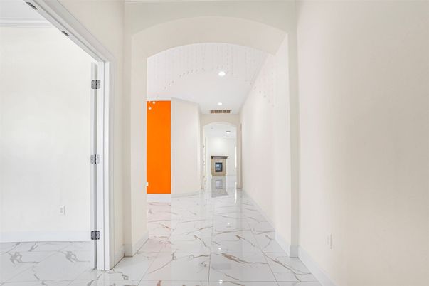 Interior, Marble, Recessed Lighting
