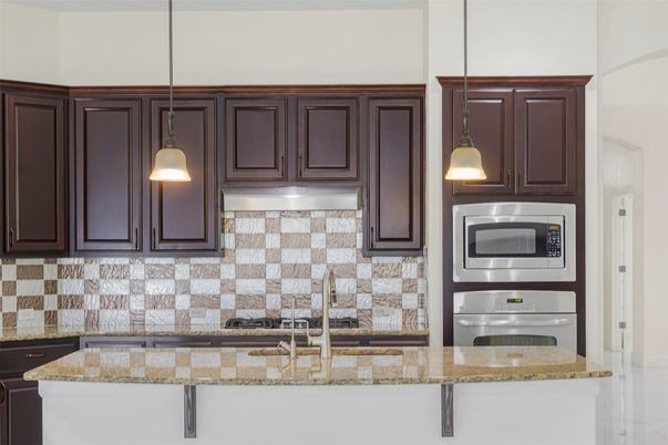 Interior, Kitchen, Pendant Lights, Stainless Steel Appliances