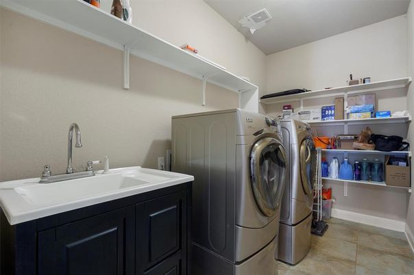 Interior, Washer