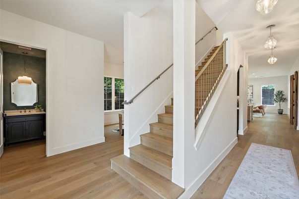 Interior, Pendant Lights, Wood Texture Flooring