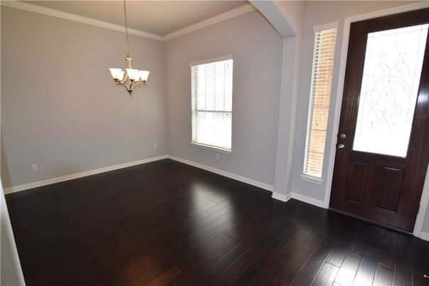 Chandelier, Empty room, Interior, Wood Texture Flooring