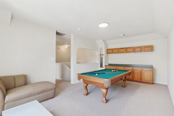 Billiard Table, Game Room, Interior