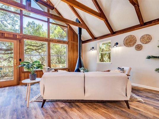 Interior, Wooden Beams, Wood Texture Flooring