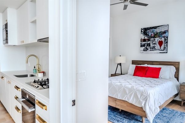 Bedroom, Interior, Kitchen, Wood Texture Flooring