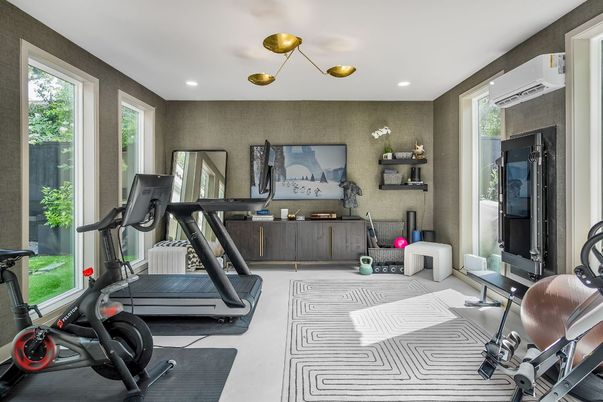 Fitness Equipment, Interior, Recessed Lighting