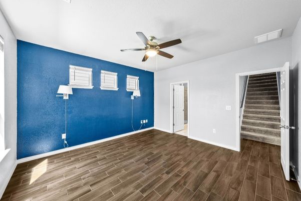 Empty room, Interior, Wood Texture Flooring