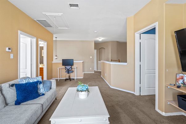 Home Office, Interior, Living room