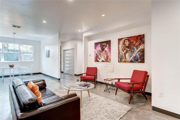 Dining room, Interior, Living room, Recessed Lighting