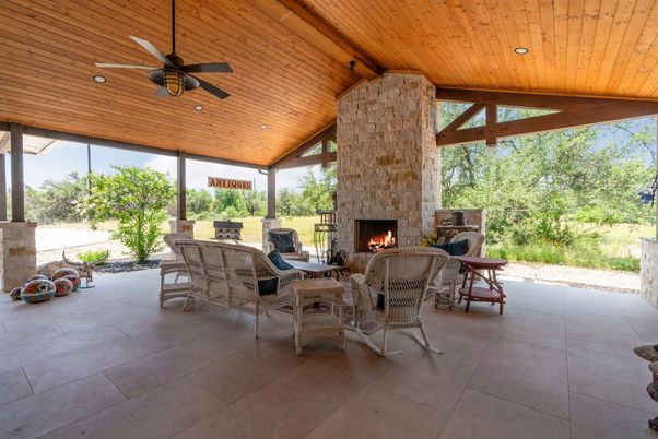 Exterior, Fireplace