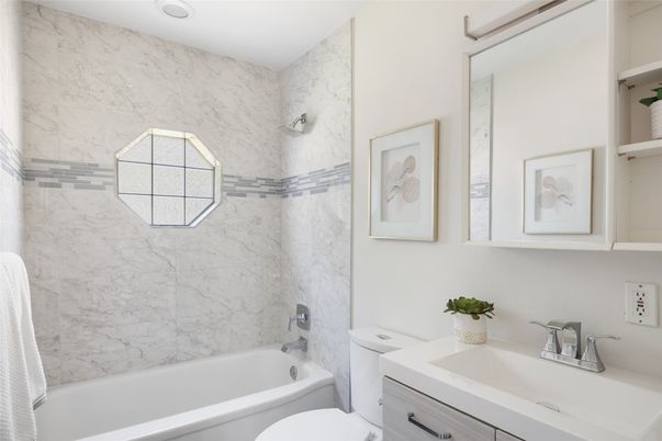 Bathroom, Interior, Marble Walls