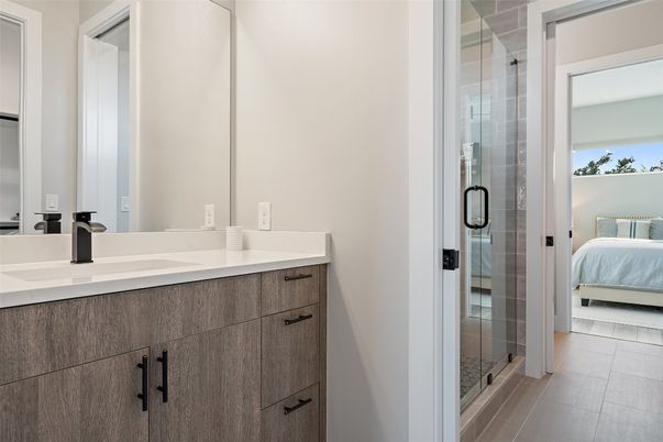 Bathroom, Bedroom, Glass Shower, Interior
