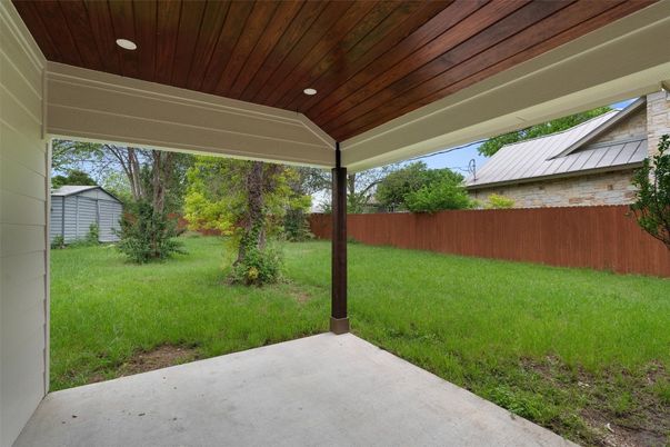 Backyard, Exterior