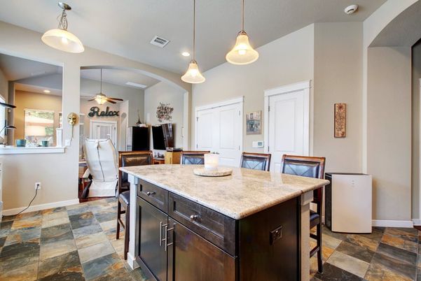 Interior, Kitchen, Pendant Lights, Recessed Lighting