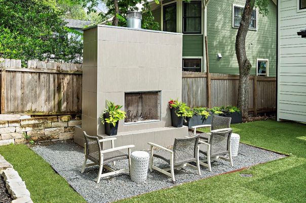 Exterior, Fireplace