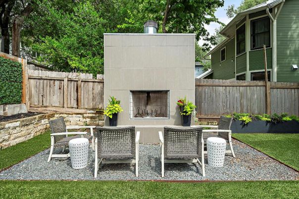 Exterior, Fireplace