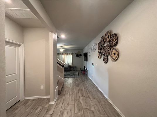Interior, Recessed Lighting, Wood Texture Flooring