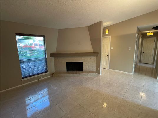 Empty room, Fireplace, Interior