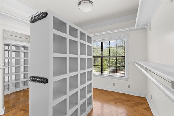 Interior, Walk-in Closets, Wood Texture Flooring