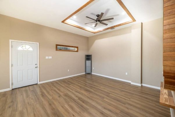 Empty room, Interior, Wood Texture Flooring