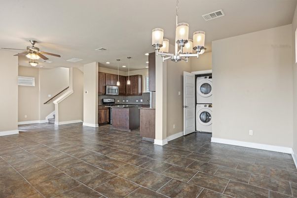 Interior, Kitchen, Pendant Lights, Recessed Lighting, Washer