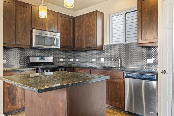 Interior, Kitchen, Pendant Lights, Stainless Steel Appliances