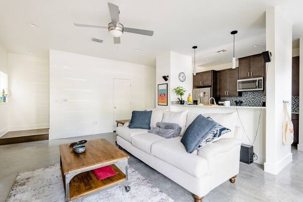 Interior, Kitchen, Living room, Pendant Lights, Recessed Lighting