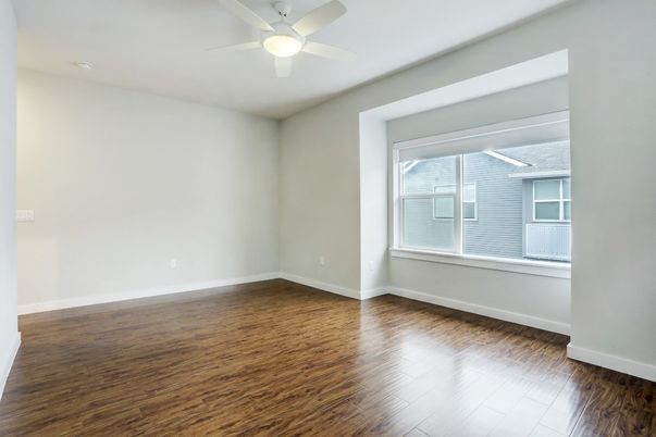 Empty room, Interior, Wood Texture Flooring