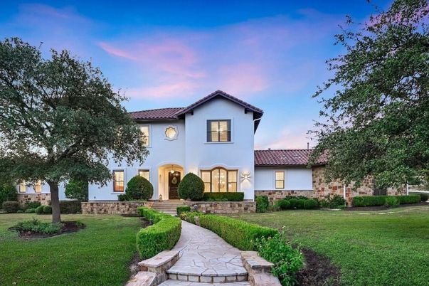 Backyard, Exterior, Facade, Mediterranean