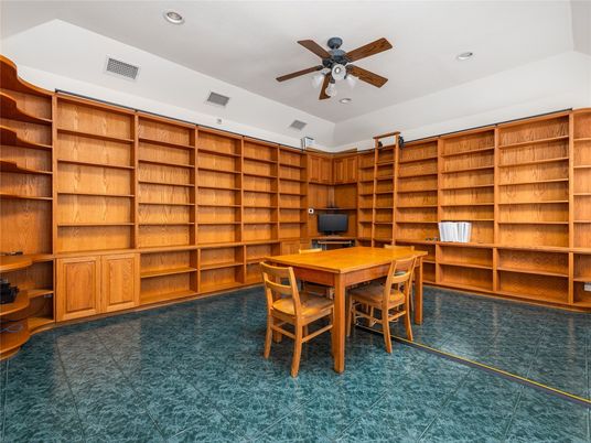 Home Office, Interior, Recessed Lighting