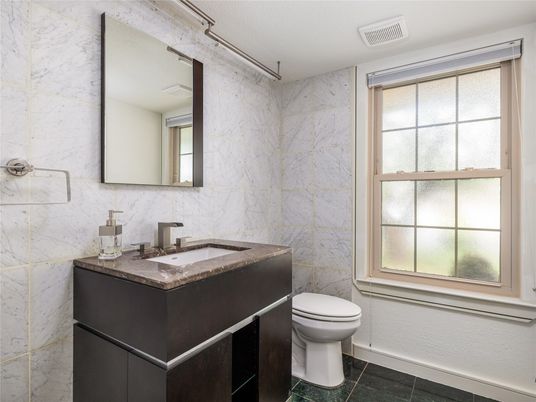 Bathroom, Interior, Marble Walls