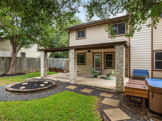 Backyard, Exterior, Hot Tub