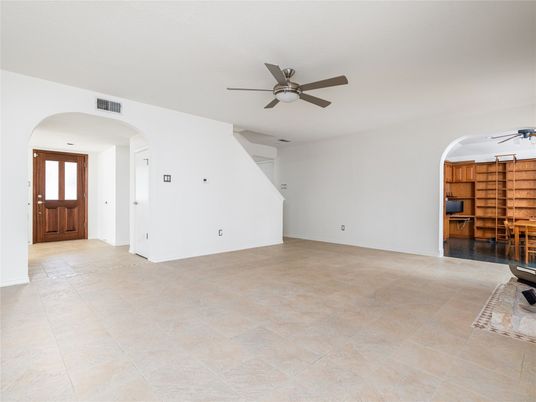 Dining room, Empty room, Interior