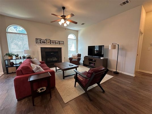Fireplace, Interior, Living room, Wood Texture Flooring