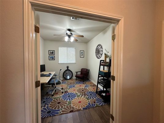 Home Office, Interior, Wood Texture Flooring