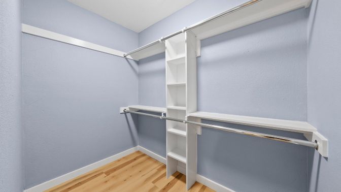 Interior, Walk-in Closets, Wood Texture Flooring