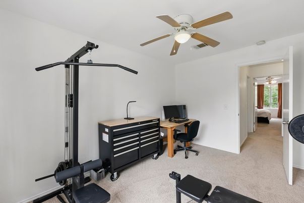 Fitness Equipment, Home Office, Interior