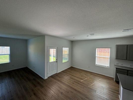 Empty room, Interior, Wood Texture Flooring