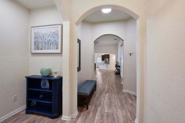 Interior, Recessed Lighting, Wood Texture Flooring