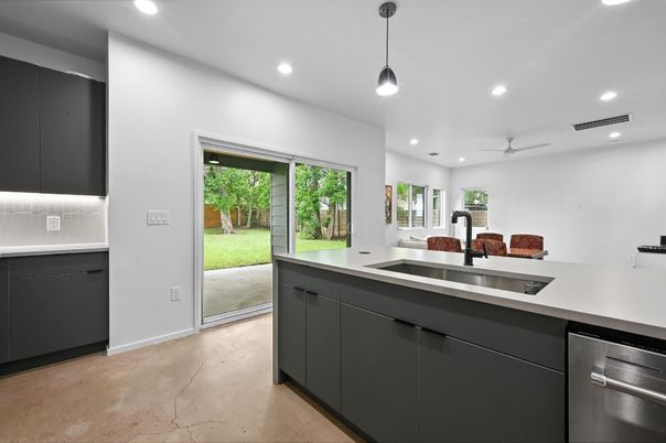 Interior, Kitchen, Pendant Lights, Recessed Lighting